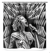 Singing Sensation Shower Curtain